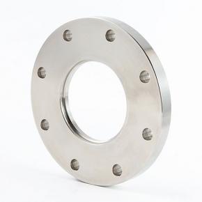 ISO-F DN 80 Bored Blank Flange, Weld-On, Fixed Vacuum Flange, Bolted, Through Holes 304 316L